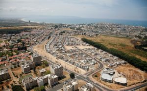 החוף הלבן - חדרה iSTERN מבית וקסמן גוברין - פרוייקט שכונה דתית-עכו מלמעלה