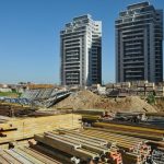 מגדלי מגורים חדרה מערב iSTERN מבית וקסמן גוברין - פרוייקט מגדלי מגורים חדרה מערב עבודות בנייה