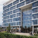 משרדים חדשים מול הרים