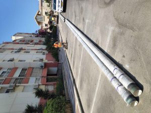 שדרוג קוי מים וביוב בקריית ים צינורות מים