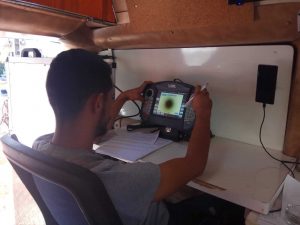 שדרוג קוי מים וביוב בקריית ים צילום קו מים פלדה